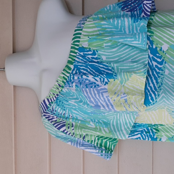 NWT Tori Richard dress hawaii something fishy print size large - Picture 2 of 8